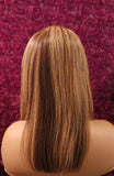 Glueless Invisible HD Lace Ombre Honey Blonde Wig