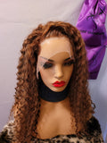 HIGHLIGHT HONEY BLONDE DEEP WAVE OMBER WIG