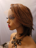 "SEXY BLACK" BOB FRONTAL 13x4 LACE WIG