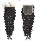 5X5 CLOSURES 100% BRAZILIAN VIRGIN HUMAN HAIR