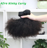 BUNDLE HUMAN BRAZILIZN HAIR 100% UNPROCESSED KINKY CURLY, KINKY STRAIGHT, AFRO-KINKY CURLY HAIR BUNDLE