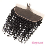 TRANSPARENT LACE FRONTAL 13X4 WITH BABY HAIR 100% VIRGIN HUMAN HAIR