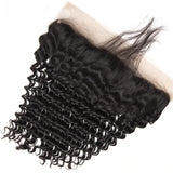 TRANSPARENT LACE FRONTAL 13X4 WITH BABY HAIR 100% VIRGIN HUMAN HAIR