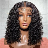 13X4 FRONTAL ITALY CURLY Wig 100% VIRGIN HUMAN HAIR WIGS