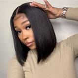 4x4 CLOSURE BOB-WIG 100% VIRGIN HUMAN HAIR