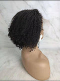 AFRO KINKY CURLY HD LACE FRONTAL WIGS 100% VIRGIN HUMAN HAIR